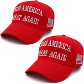 “Make America Great Again” Casual Cotton Baseball Cap – Classic Embroidered Patriotic Hat